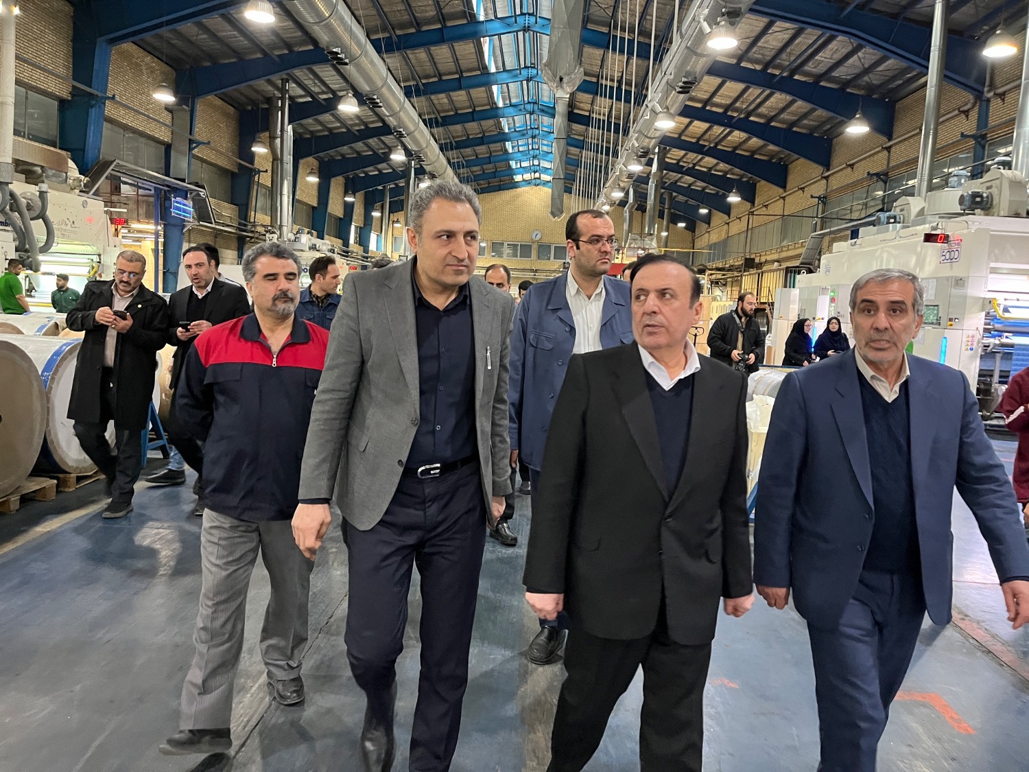 افتتاح طرح توسعه ایرانرول با فناوری روز دنیا افتتاح طرح توسعه ایرانرول با فناوری روز دنیا