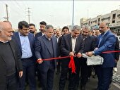 پل سیگمنتال روگذر شهدای غزه اهواز به بهره برداری رسید