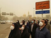 میهمان ناخوانده آلودگی هوای مشهد نرفته، برگشت