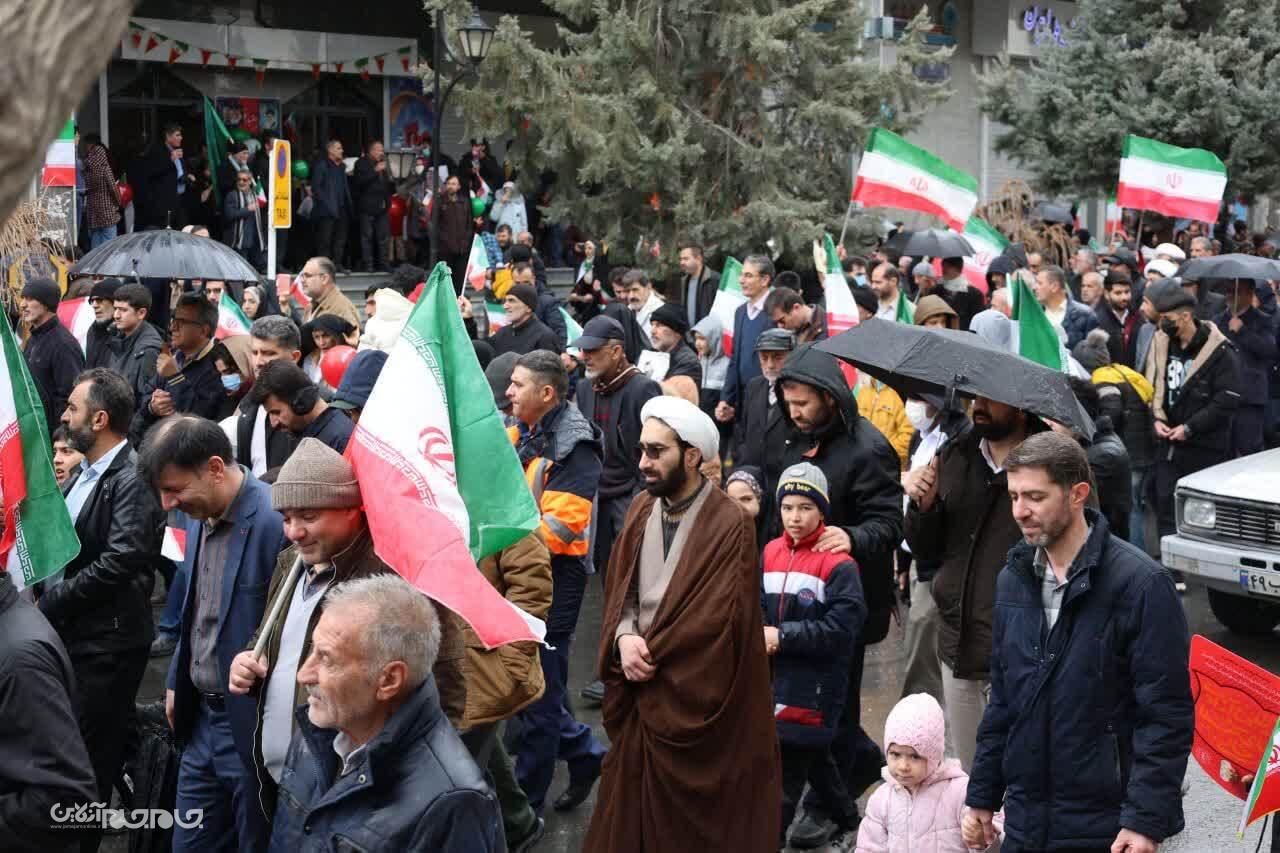 حماسه آفرینی مردم چهارمحال و بختیاری در راهپیمایی ۲۲ بهمن