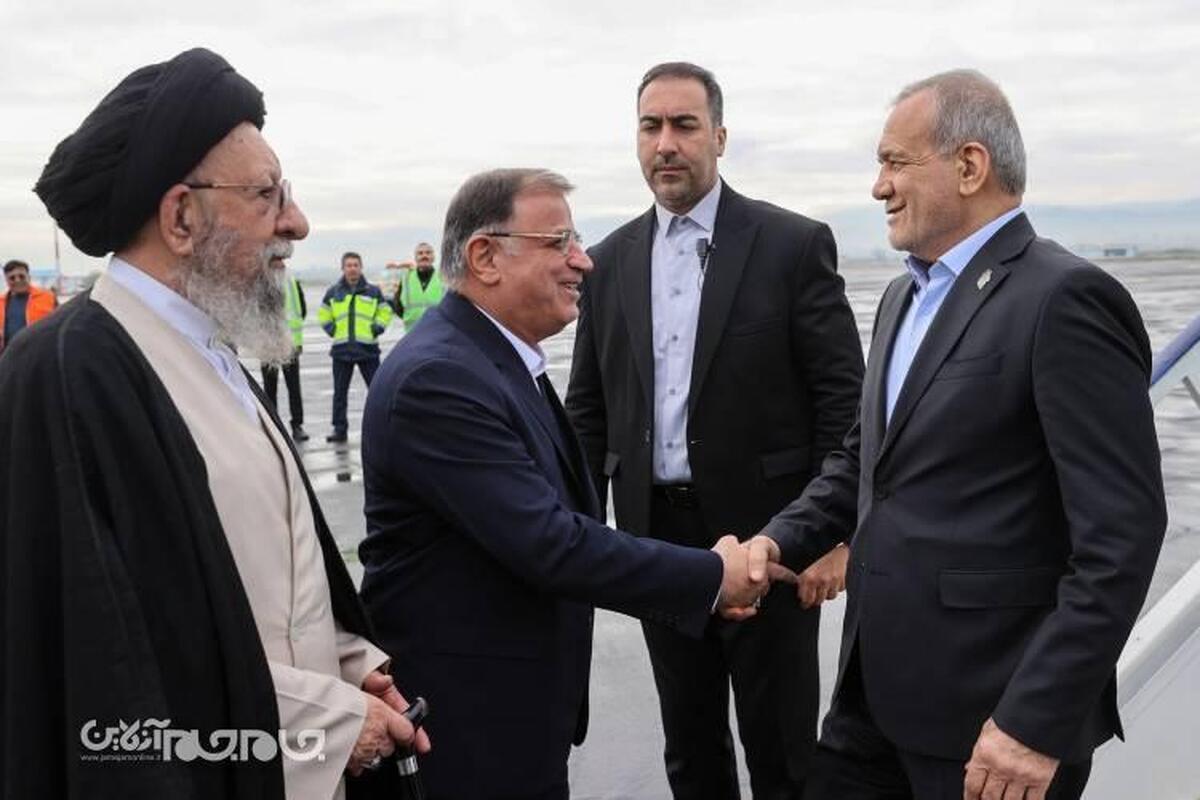 رئیس‌جمهور وارد گلستان شد