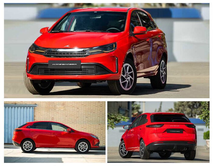 کی‌ام‌سی شدو، نخستین هاچ‌بک ملی کرمان موتور رونمایی شد