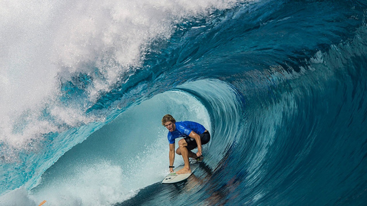 ببینید | موج سواری روی یخ!