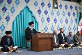 گزارش تصویری | محفل انس با قرآن کریم با حضور رهبر انقلاب اسلامی