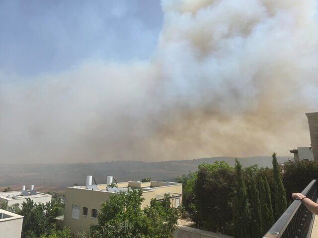 ببینید | آتش سوزی در قدس اشغالی | تل آویو از کشورهای دیگر درخواست کمک کرد ببینید | آتش سوزی در قدس اشغالی | تل آویو از کشورهای دیگر درخواست کمک کرد