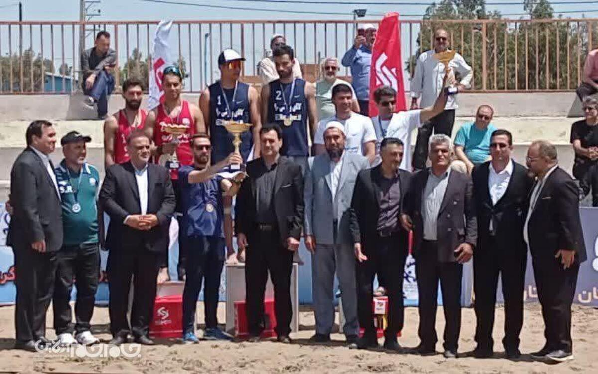 مسابقات والیبال ساحلی کارگران کشور به میزبانی شهر ساحلی بندر ترکمن با قهرمانی تیم کالای ورزشی ۹۰ گلستان با ترکیب کامبیز کلته و محمد شالیکاری به پایان رسید.