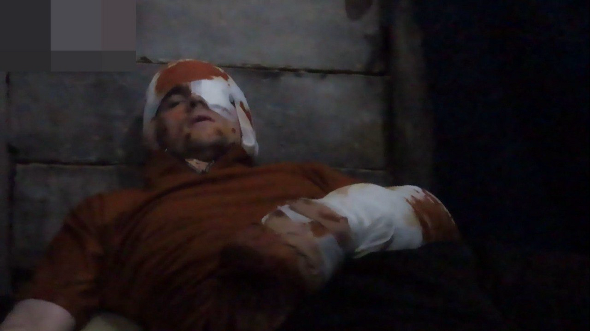 ببینید | ‌‌ویدیوی قسام از اسیر صهیونیستِ نجات‌یافته از بمباران هوایی