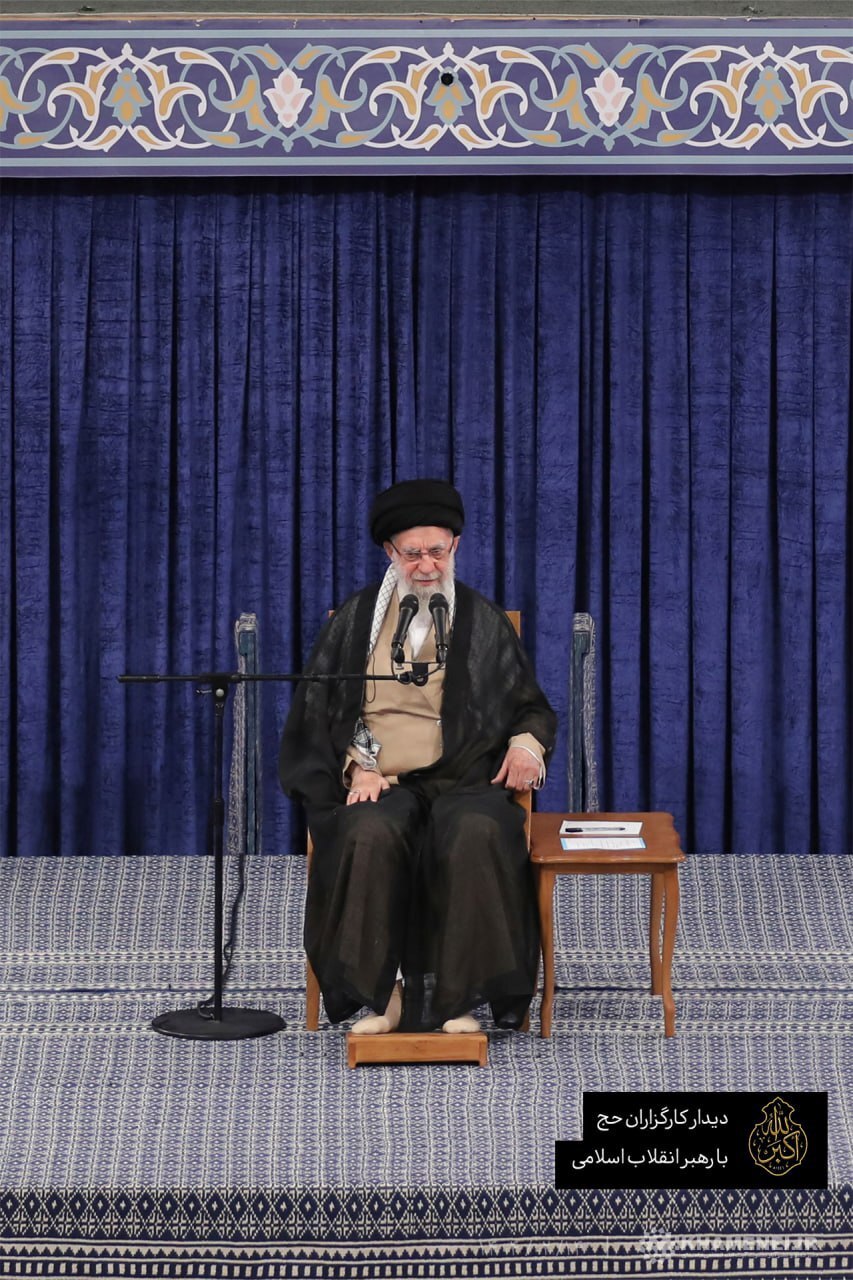 ببینید ا دیدار کارگزاران حج با رهبر انقلاب