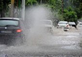 بارش شدید باران به زیرساخت‌های شهری کرمانشاه خسارت زد
