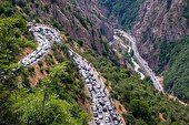 جاده چالوس امروز یکطرفه میشود