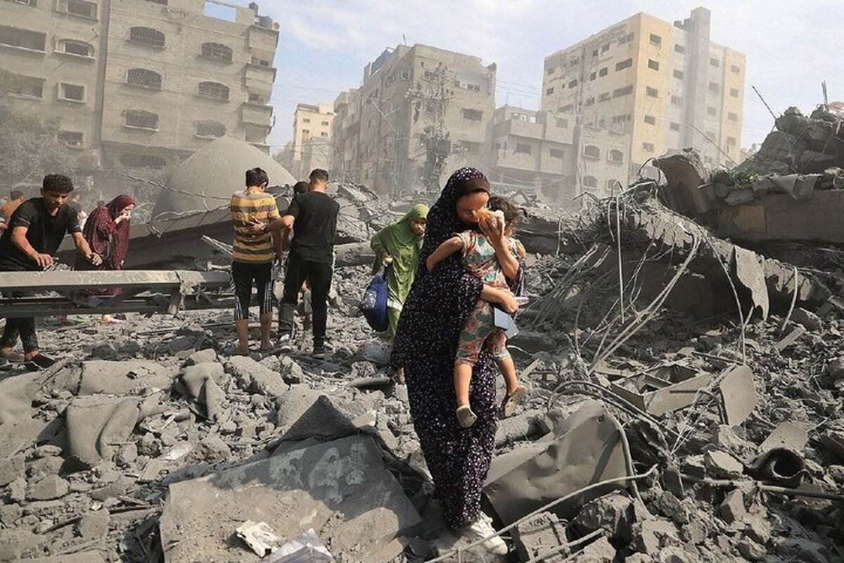 شهادت ۲۶ فلسطینی در حملات امروز صهیونیست‌ها به غزه