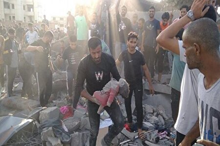 شهادت ۲۵ فلسطینی طی ساعات گذشته در غزه