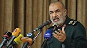 سردار سلامی: امروز قدرت ما ده‌ها برابر بیشتر از سال گذشته است