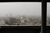 خیزش گرد و خاک هوای تهران را ناسالم کرد | مردم مراقب سقوط اجسام باشند