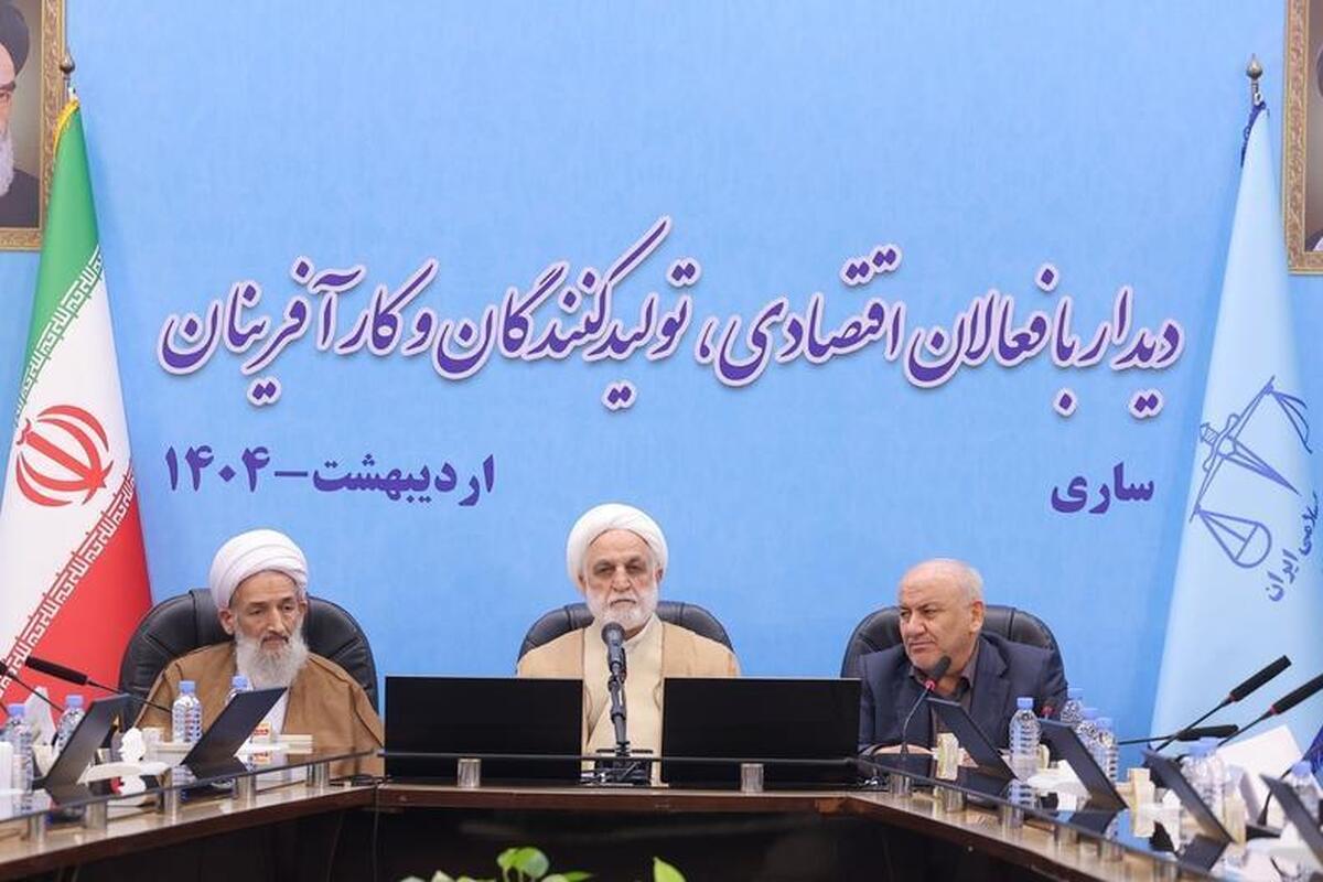 رئیس قوه قضاییه در دیدار با فعالان اقتصادی مازندران تأکید کرد: حمایت از بخش خصوصی برای حل مشکلات اقتصادی کشور ضروری است.