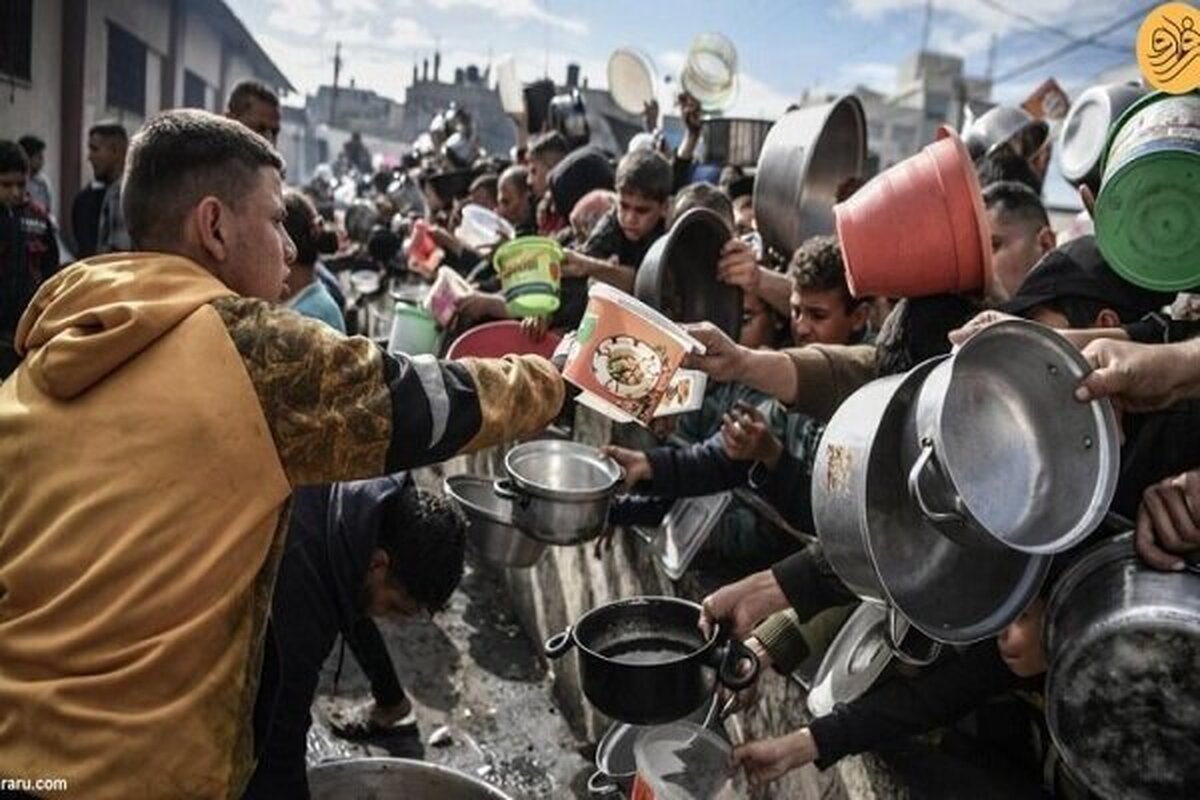 ساکنان نوار غزه اگر در بمباران شهید نشوند، از گرسنگی جان می‌دهند