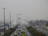هوای تهران آلوده شد