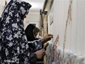 مددجویان کمیته امداد خراسان شمالی ۴۰۰۰ متر مربع فرش بافتند