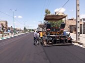۲۱ هزار مترمربع از معابر شهر کرمان آسفالت شد