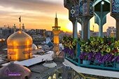 مشهدالرضا ،گلباران میلاد خواهر گرانقدر ثامن الحجج(ع)