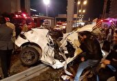 تصادفات شبانه بزرگراه‌های تهران در هفته اول خرداد ماه ۴ قربانی گرفت