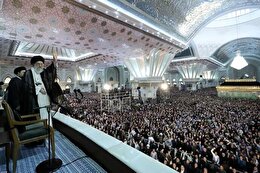 گزارش تصویری | حضور رهبر انقلاب در مراسم بزرگداشت سالگرد امام (ره)