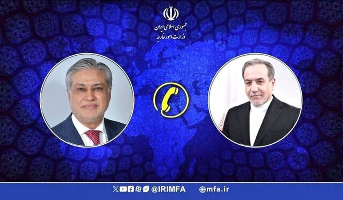 «محمد اسحاق دار» معاون نخست وزیر و وزیر امور خارجه پاکستان طی تماس تلفنی با «سید عباس عراقچی» وزیر امور خارجه جمهوری اسلامی ایران فرا رسیدن عید سعید قربان، عید الاضحی مسلمین جهان را تبریک گفت و برای دولت و ملت ایران آرزوی سربلندی کرد.