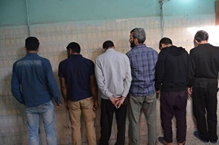 ببینید | اراذل و اوباش مسکن مهر بروجرد در چنگ پلیس