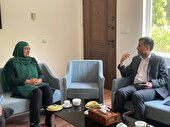 دیدار نماینده زرتشتیان در مجلس شورای اسلامی با رییس سازمان مدیریت و برنامه‌ریزی یزد