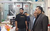 از وضعیت بازار و نانوایان شهرستان دشت آزادگان بازدید کردند