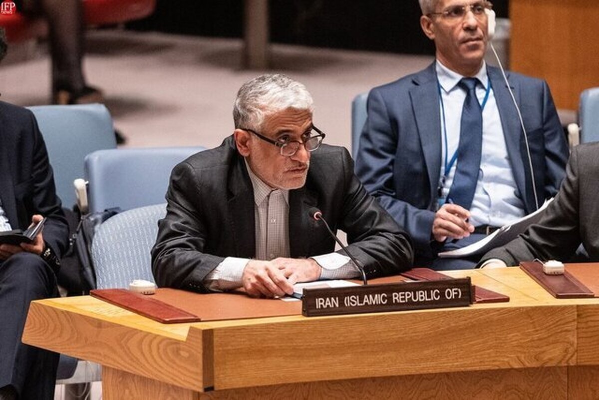 نماینده دائم ایران در سازمان ملل در نیویورک اعلام کرد: عدم اقدام شورای امنیت در این مقطع حساس، مصداق بارز چشم‌پوشی از مسئولیت‌های بنیادین این شورا و خیانتی سنگین به اصول اساسی منشور ملل متحد خواهد بود.