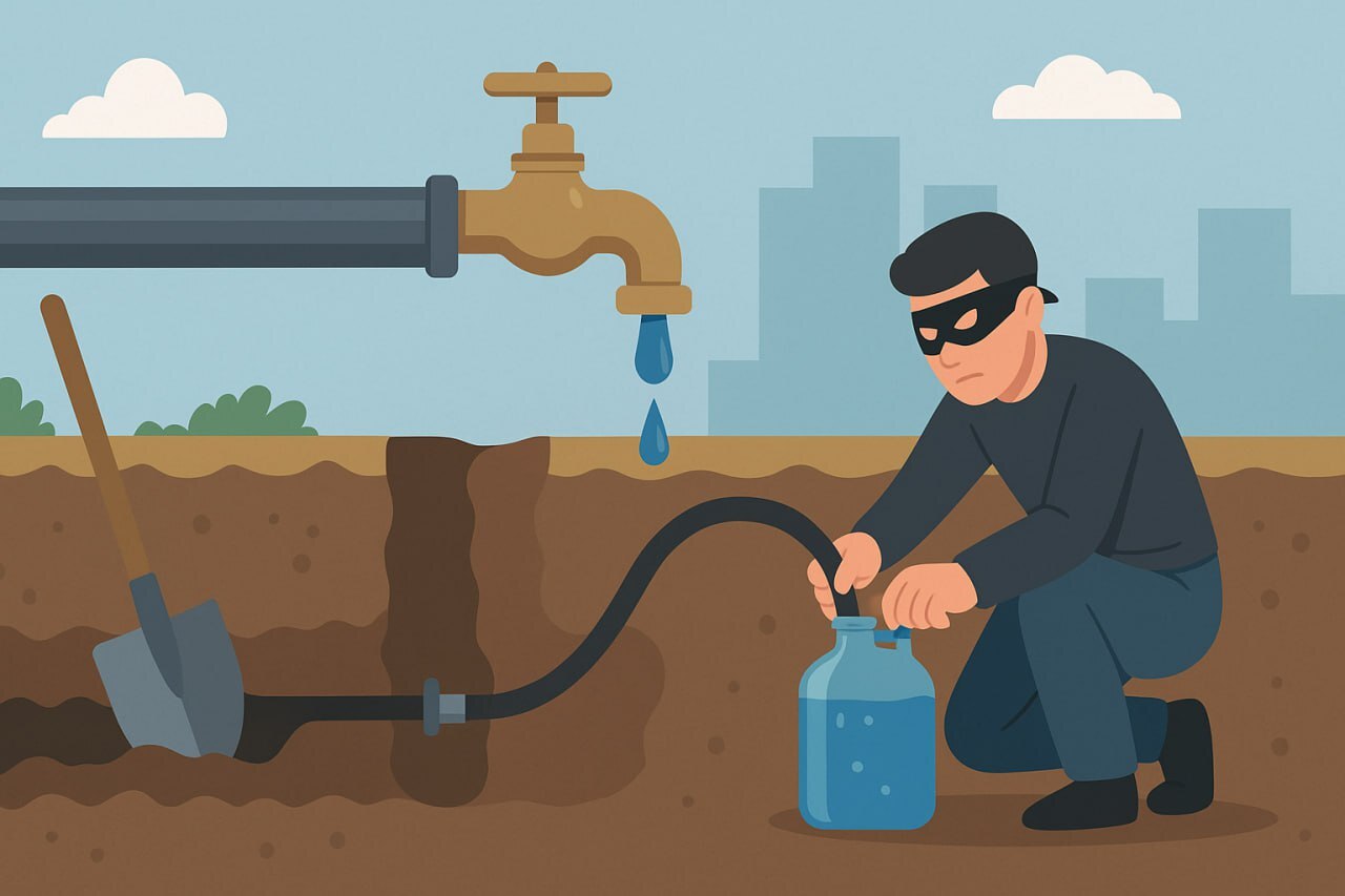 انشعاب غیرمجاز؛ قاتل سریالی اقتصاد و کیفیت آب