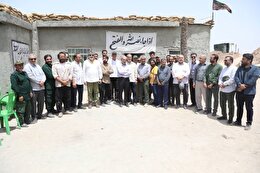 گزارش تصویری | بازدید رئیس رسانه ملی از پشت‌صحنه سریال «۰۲۴» همزمان با سالروز آزادسازی خرمشهر