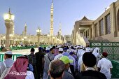 گزارش تصویری | حضور زائران خانه خدا در قبرستان بقیع