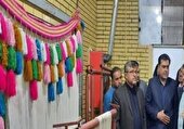 راه‌اندازی کارگاه قالیبافی و صنایع دستی در کانون اصلاح و تربیت