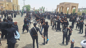 مراسم عزاداری عاشورای حسینی در سیستان و بلوچستان