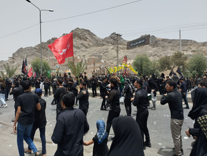 مراسم عزاداری عاشورای حسینی در سیستان و بلوچستان