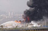 ایران پالایشگاه حیفا را ویران کرده است