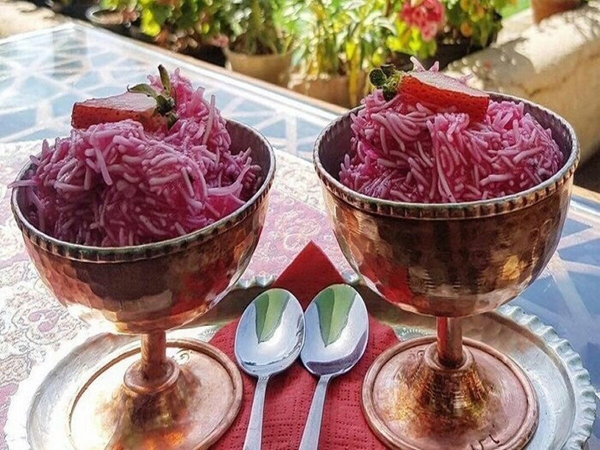 ببینید | پالوده شیرازی تجربه‌ای ماندگار در  تابستان داغ