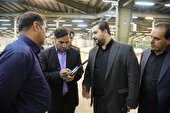 بازدید مدیر کل صمت استان اردبیل از کارخانه نساجی اردبیل و شرکت آتا ماشین