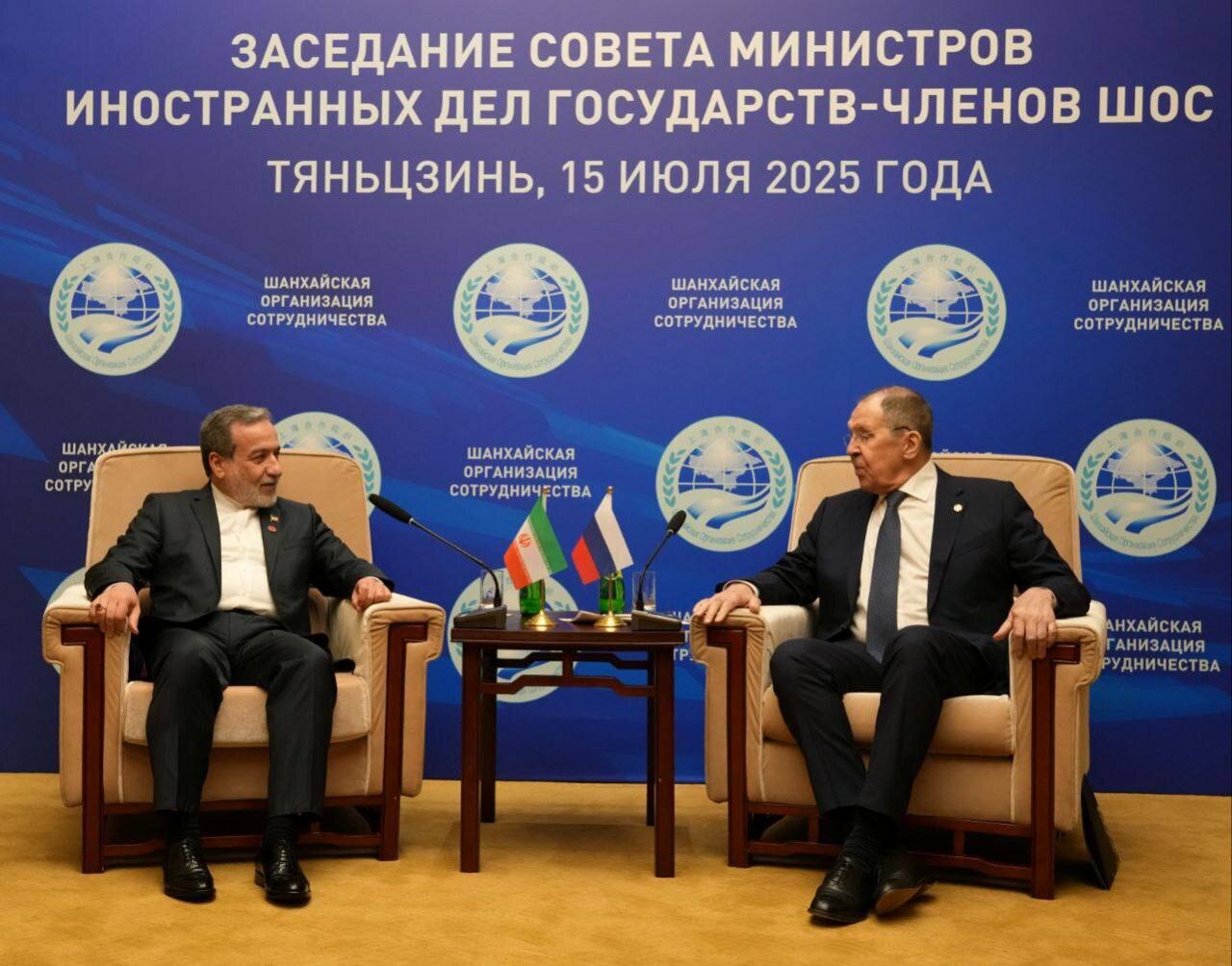 دیدار وزرای خارجه ایران و روسیه در حاشیه نشست سازمان همکاری شانگهای
