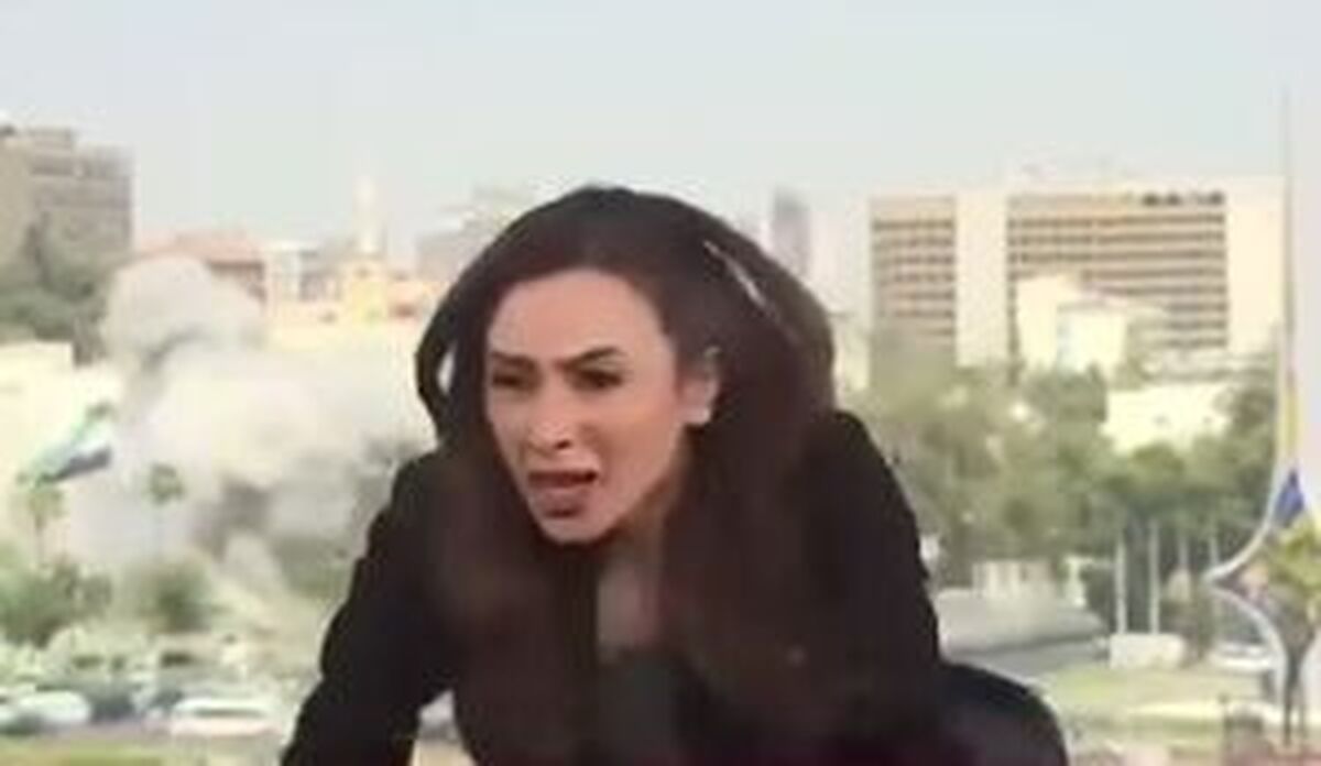 لحظه حمله رژیم صهیونیستی به دمشق پایتخت سوریه در آنتن زنده را مشاهده کنید.