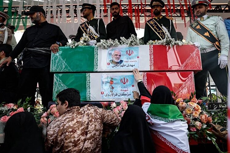 تشییع شهدای مقاومت در پایتخت ایران اسلامی