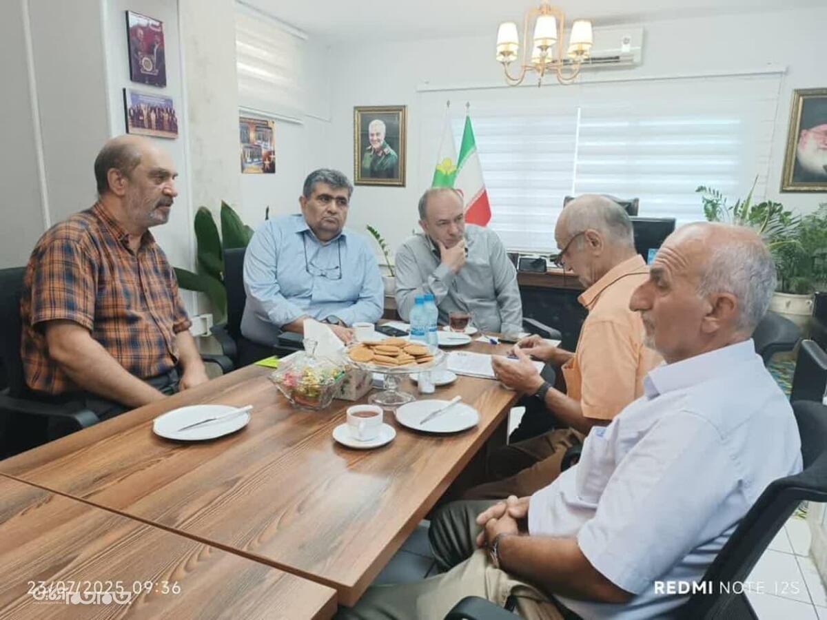 دیدار اعضای هیأت‌مدیره کانون عالی کارمندان بازنشسته مشمول قانون تأمین اجتماعی گلستان با رئیس شورای اسلامی شهر گرگان