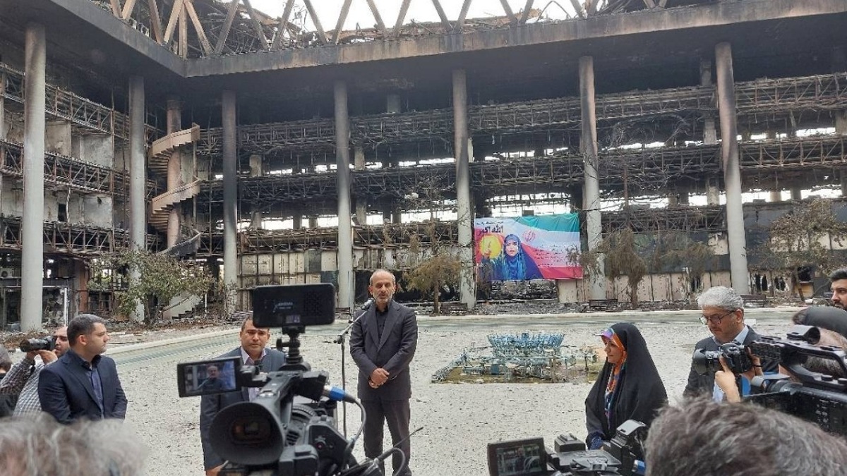 ببینید | دکتر جبلی: برای بازسازی ساختمان شیشه‌ای همه دستگاه باید کمک کنند