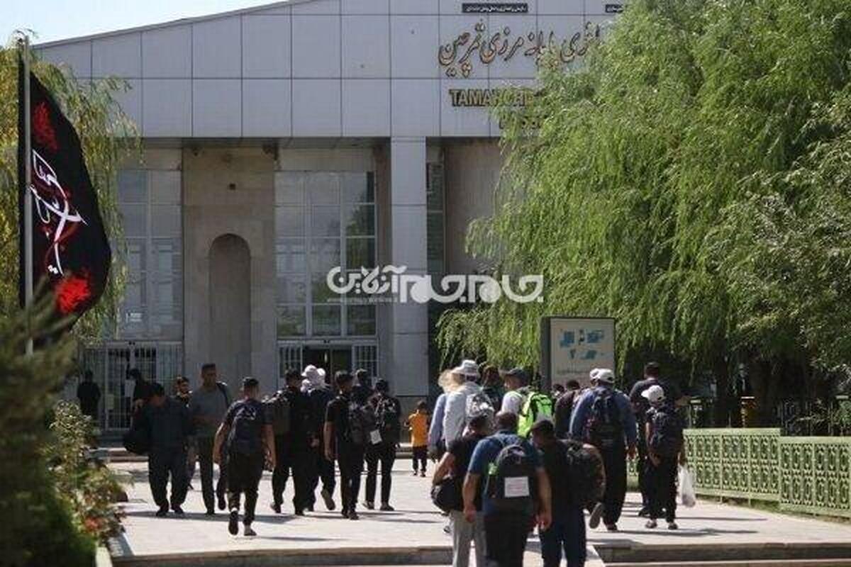 توقف کمتر از ۵ دقیقه‌ی زائران در پایانه تمرچین