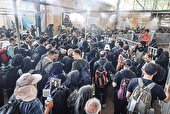 خدمات‌رسانی شبانه‌روزی در شلوغ‌ترین پایانه مرزی ایران