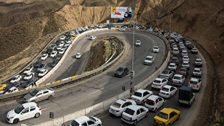 رفع محدودیت ترافیکی جاده چالوس از ساعت ۱۶ | تردد در مسیر رفت و برگشت آزاد است