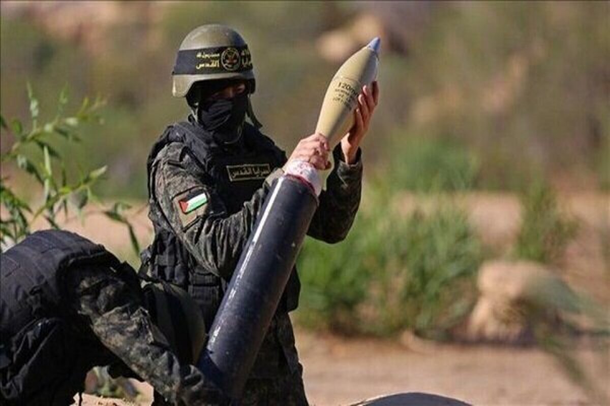 مبارزان مقاومت مواضع دشمن اسرائیلی را با خمپاره در هم کوبیدند