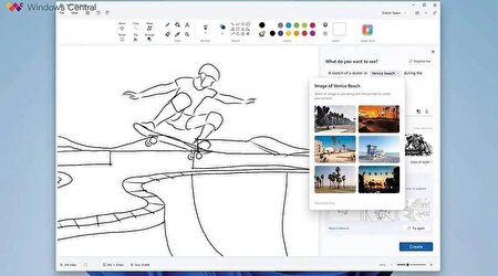 برنامه Paint به هوش مصنوعی مجهز می‌شود